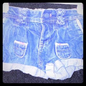 💞 Baby GAP Infant 3-6 Month Denim Shorts